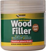 Everbuild Multi-Purpose Wood Filler, Light Oak, 250 ml