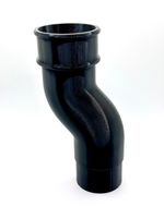 FloPlast fit Round Pipe Dog-leg Double Elbow 68mm 3D Printed Various Offsets