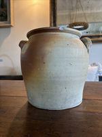 Antque French Large Confit Pot