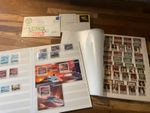 Sao Tome principe 1937coronation cinderella set + locals, cutouts in cards *a123