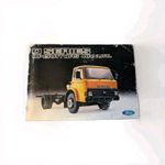 FORD D SERIES TRUCK ORIGINAL 1980 OWNERS INSTRUCTION & MAINTENANCE HANDBOOK