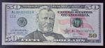 United States USA $50 50 Dollar 2013 UNC ML B Banknote