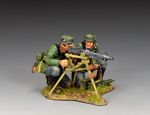 KING AND COUNTRY WH124 WWII - MG42 Gun Team - Diecast Metal Figure