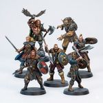 Norse Fighter Miniatures | Fantasy Miniature | Galaad Miniatures