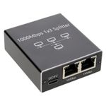 Gigabit Ethernet Network Splitter 1 to 3 or 4 Way - 1000Mbps High Speed USB Powe