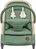 Maxi-Cosi Kori 2-in-1 Ergonomic Baby Bouncer Chair with Toy Arch, Beyond Green