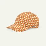 Sealskinz Longham Waterproof All Weather Foldable Peak Printed Nylon Cap- Orange