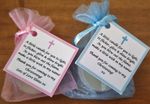 PERSONALISED CHRISTENING / BAPTISM / NAMING CEREMONY CANDLE FAVOURS / GIFTS 