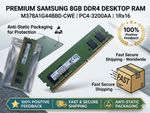 Samsung 8GB 1Rx16 PC4-3200AA-UC0-11 M378A1G44BB0-CWE. Desktop RAM