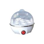 Egg Boiler Cooker Poacher Steamer Electric Fast Boiled Eggs White UK Plug