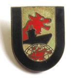 U-Boat cap Badge 12th flotilla Kriegsmarine WW2 hat pin Abzeichen WK.2 German 