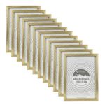[Pack of 12] Cambridge Gold A4 Certificate Photo Picture Frame Wall Mountable