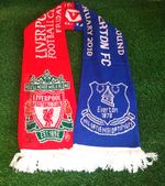 Liverpool v Everton Official FA Cup 3rd Rd Match Scarf 2018