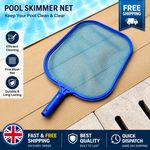 Swimming Pool Leaf Skimmer Hot Tub Debris Cleaning Mesh Net Fish Koi Pond spas