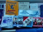 SPEEDWAY ITEMS MOSTLY STICKERS 