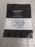 Genuine Triumph Oil Sump Drain Plug 14mm Crush Washer Set of 2 OEM T3558989 NEW