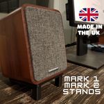2x Compatible Ruark MR1 MK1 MK2 Audio  Speaker 13 Degree Angled Stand Legs Riser