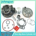 70cc Big Bore Cylinder Kit Yamaha TZR50 Rieju MRT 50 (AM6) MBK X Power Malaguti