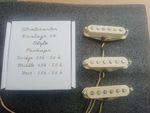 Stratocaster Vintage 59 style staggered pole hand wound guitar pickups