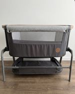 Maxi-Cosi Iora Bedside Crib - Essential Graphite - Co-Sleeper & Standalone Cot