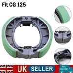 New Fit For Honda CG125 CG 125 Front & Rear Brake Shoes & Springs 1984-1997