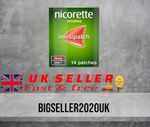 Nicorette InvisiPatch 25mg Step 1 - 14 Patches | 2027 Expiry | Quit Smoking 🔥