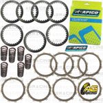 Apico Clutch Kit Steel Friction Plates & Springs For Honda CRF 450R 2004-2008
