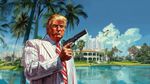 Grand Theft Auto Trump Mar-A-Lago Colored 1oz Silver Bar Only 450pcs.