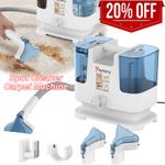 15KPa Portable Spot Carpet Upholstery Cleaner Handheld Sofa Stain Striker 2000W