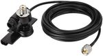 Bingfu Vehicle CB Radio Mobile Radio Antenna Fix Bracket Mounting Lip Mount with