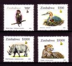 Zimbabwe 2003 Additional Definitive Wildlife / Birds, set mint (MNH)