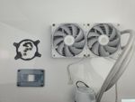 ID-COOLING FROSTFLOW X 240 SNOW 240mm AM4 FITTINGS CPU COOLER