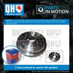 2x Brake Drums (Pair Set) fits FIAT 500 312 1.2 Rear 2007 on 169A4.000 QH New