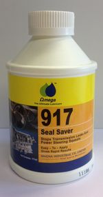 Omega 917 Seal Saver - Stop Power Steering Leaks / Squeals - Seal Conditioner