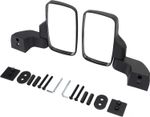 WOOSTAR Side Mirror with Spacers Screws Replacement for UTV Polaris Pack of 2
