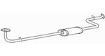 Quality Front Exhaust Pipe & Silencer for Daihatsu Charade GT ti 1.0 (1987-1993)