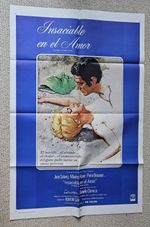 BIRDS IN PERU 968 original 27x41 US issue movie poster JEAN SEBERG Spanish