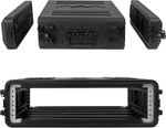 2U Rack Case Audio Rack 12" Depth 19" Rackmount Flight Case #0576