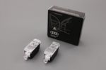 Genuine Audi "S-logo" accessory LED projector entry puddle lights 4G0052133J