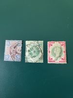 GB QV Stamps. 1887-1892 'Jubilee Series'  3 Stamps. 9d. 1/- & 1/-