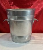 VINTAGE ALUMINIUM FRENCH ICE BUCKET FOR WINE & CHAMPAGNE