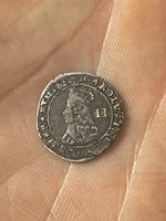 Charles II Hammered Silver Twopence (Half Groat)
