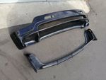 BMW X5 E53 front +Rear 4.8is for restyling bumpers lip spoiler BodyKit splitter