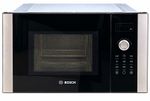 Bosch BEL523MS0B Series 4 Built-In Microwave Oven with Grill 20L Black Stainless