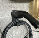 Type 2 EV Charger Plug Holder Wall Mount Bracket Socket Electric Car Tesla Kia