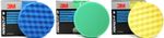 1x 3M Perfect-it III-150mm 50388+50487+50488 Compound & Polishing pads Set of 3