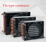 Freezer refrigerator condenser radiator fin type pure copper tube condenser