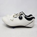 Bontrager Circuit Road Cycling Shoes Mens 9.5 White BOA Dial Clipless Cleats
