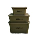 Sonik Smartstack Storage Box All Sizes Ideal For Barrow Bivvy Tackle Storage