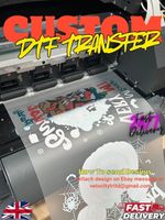 Custom DTF Transfer Printing | Ready to press | A7 A6 A5 A4 A3 & Gang Sheets